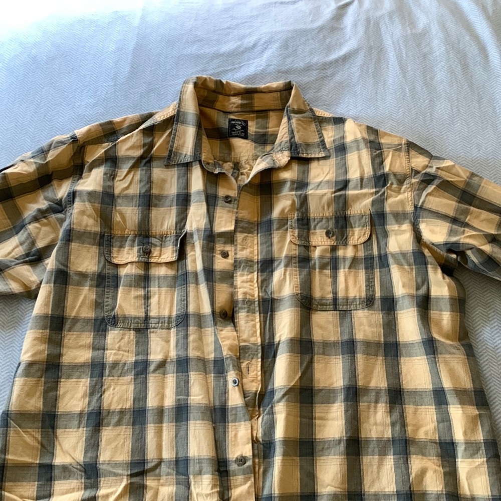 RedHead Plaid short sleeve buttondown